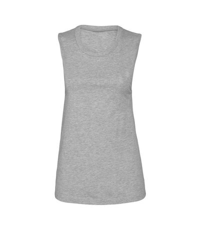 Womens/ladies jersey tank top athletic heather Bella + Canvas