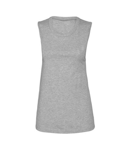 Womens/ladies jersey tank top athletic heather Bella + Canvas