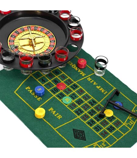 Jeu de Roulette Jeu à Boire 30cm Vert