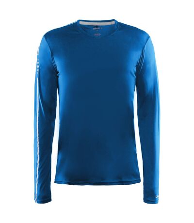 Craft - T-shirt manches longues MIND - Homme (Bleu) - UTRW6154