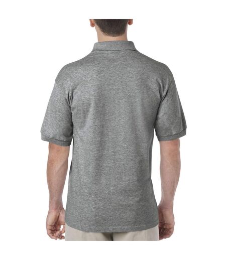 Mens Dryblend Polo Shirt Graphite Heather Gildan