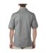 Mens Dryblend Polo Shirt Graphite Heather Gildan-2