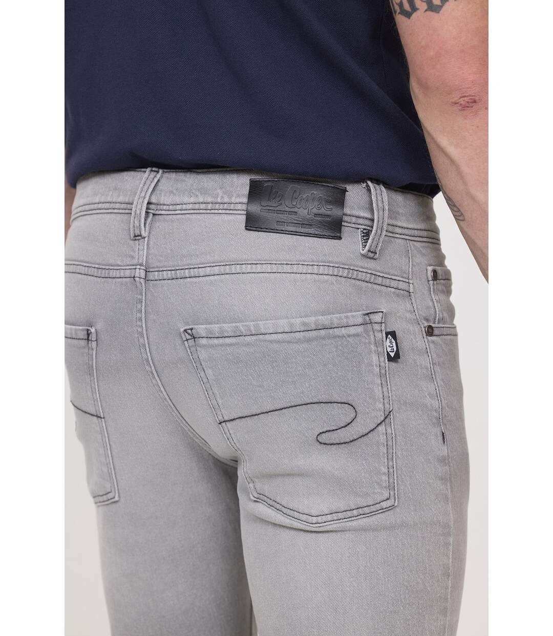 Jean LC122 Gris clair-4