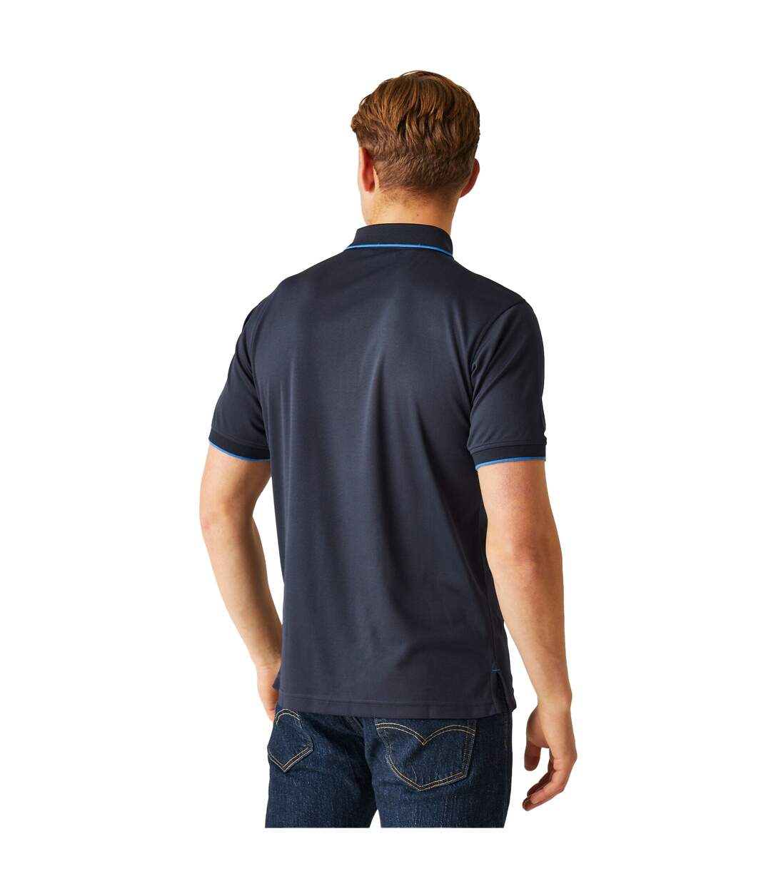 Polo navigate homme bleu marine / bleu Regatta-4