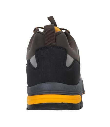 Mountain Warehouse Mens Shadow Softshell Waterproof Walking Shoes (Green) - UTMW1307