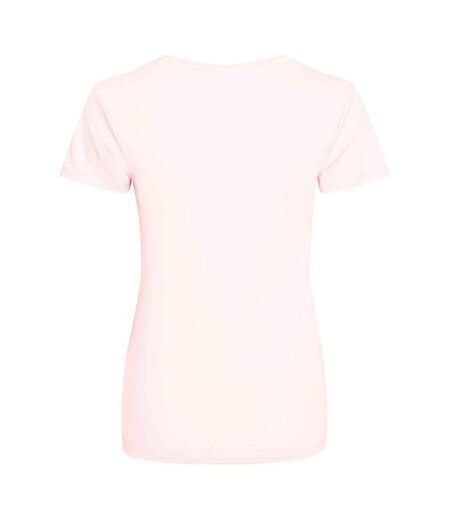 T-shirt de sport femmes rose blush AWDis