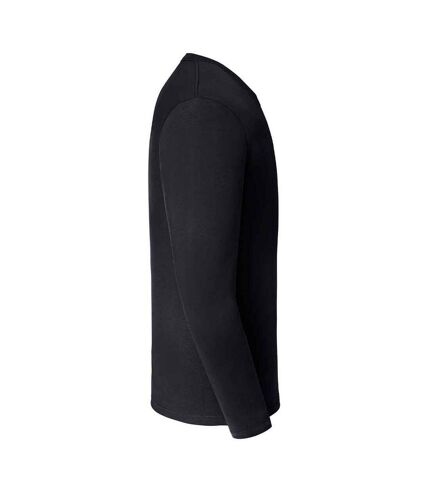 Russell Mens Classic Long-Sleeved T-Shirt (Black) - UTPC5417