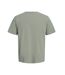 T-Shirt vert homme jack & jones brandy-2