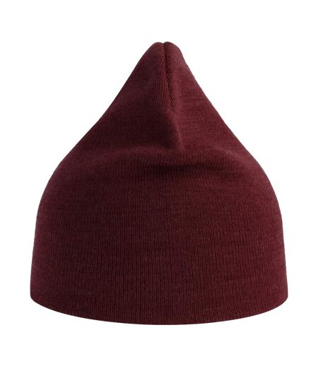 Casquette de baseball adulte bordeaux chiné Atlantis