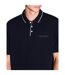 Polo Motif/style Rayure Contrastée Sur Bord Homme Bleu Marine Sombre Armani Exchange-4