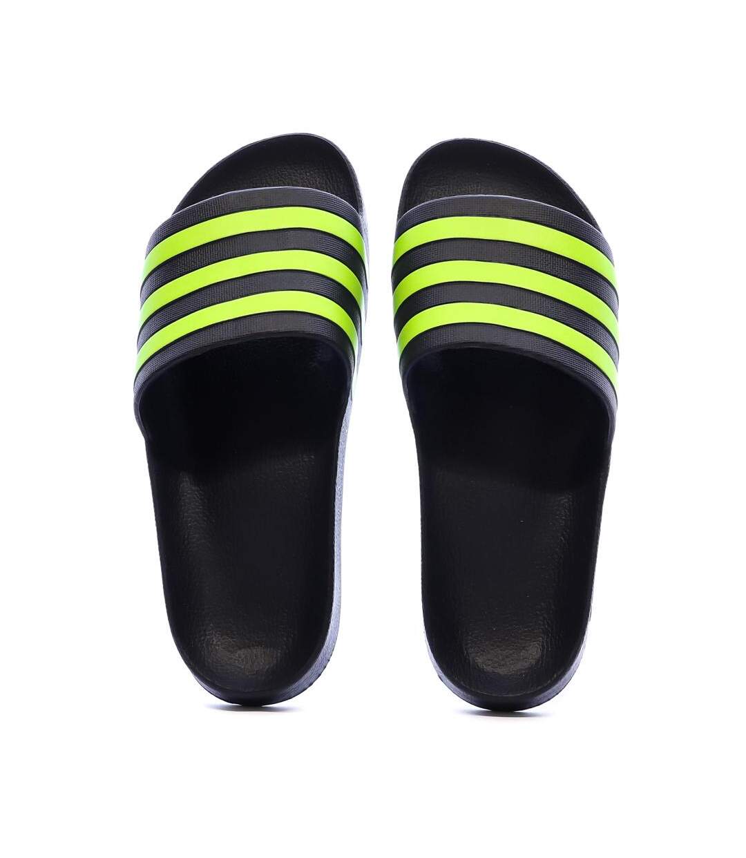 Claquettes marine/jaunes homme adidas adilette-2