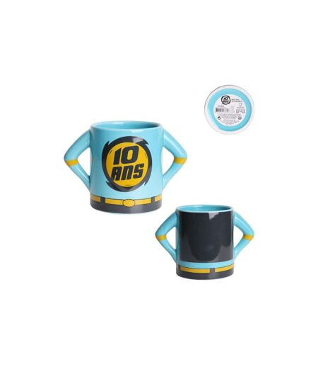 Mug Héros 10 ans 14cm Bleu