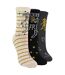 Ladies 3 Pack “Dobby Is Free” Harry Potter Socks-5