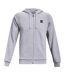 Veste À Capuche Rival Homme Gris Under Armour-2