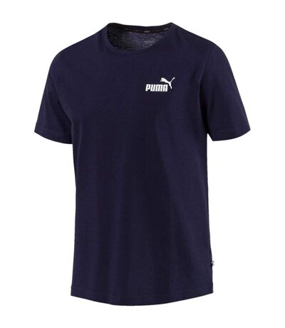 Mens ess logo t-shirt peacoat Puma