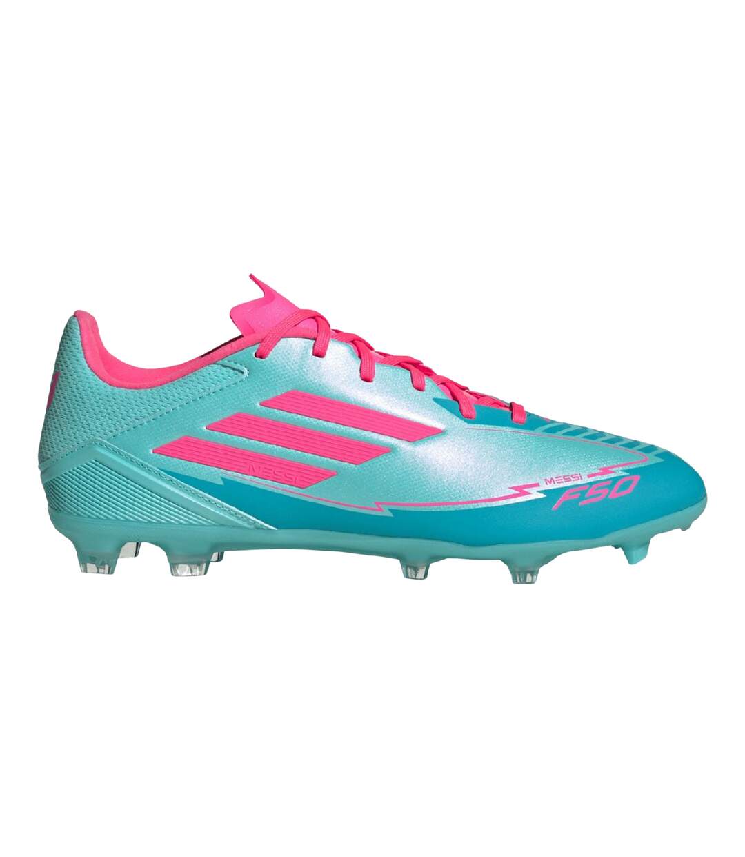 Chaussures De Foot Pour Terrain Ferme F50 League Messi Homme Bleu Adidas-1