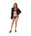 Haut De Maillot De Bain Andrellia Femme Bleu Marine Violet Regatta-1