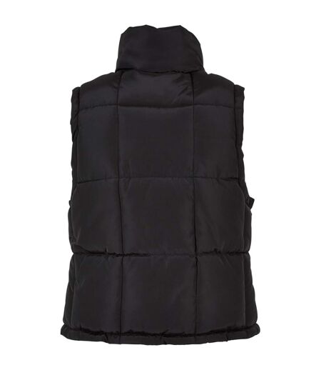 Doudoune Sans Manches Femme Noir Fuchsia Urban Classics