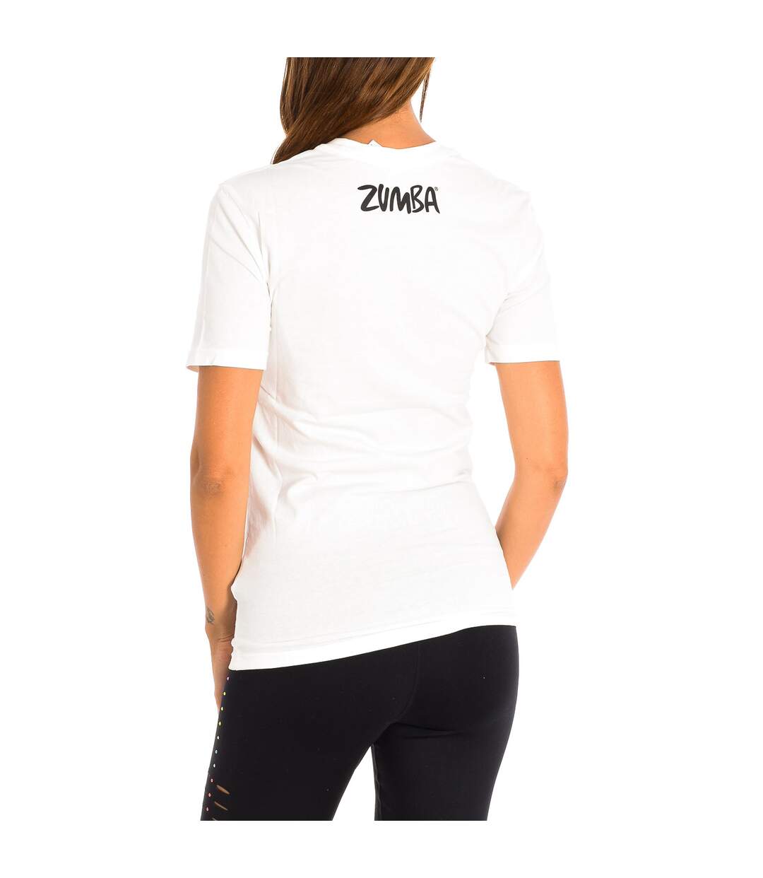 Women's sports t-shirt with sleeves Z2T00216-3