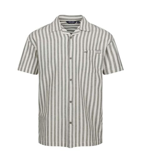 Chemise shorebay homme faune / blanc cassé Regatta