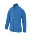 Mountain Warehouse Mens Snowdon Marl Fleece Jacket (Blue) - UTMW199