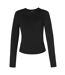 T-shirt Manches Longues Femme Noir Sweaty Betty-2