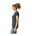 T-shirt Softstyle Femme Gris Foncé Chiné Gildan-3
