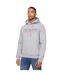 Sweat à capuche manfred homme gris chiné Crosshatch