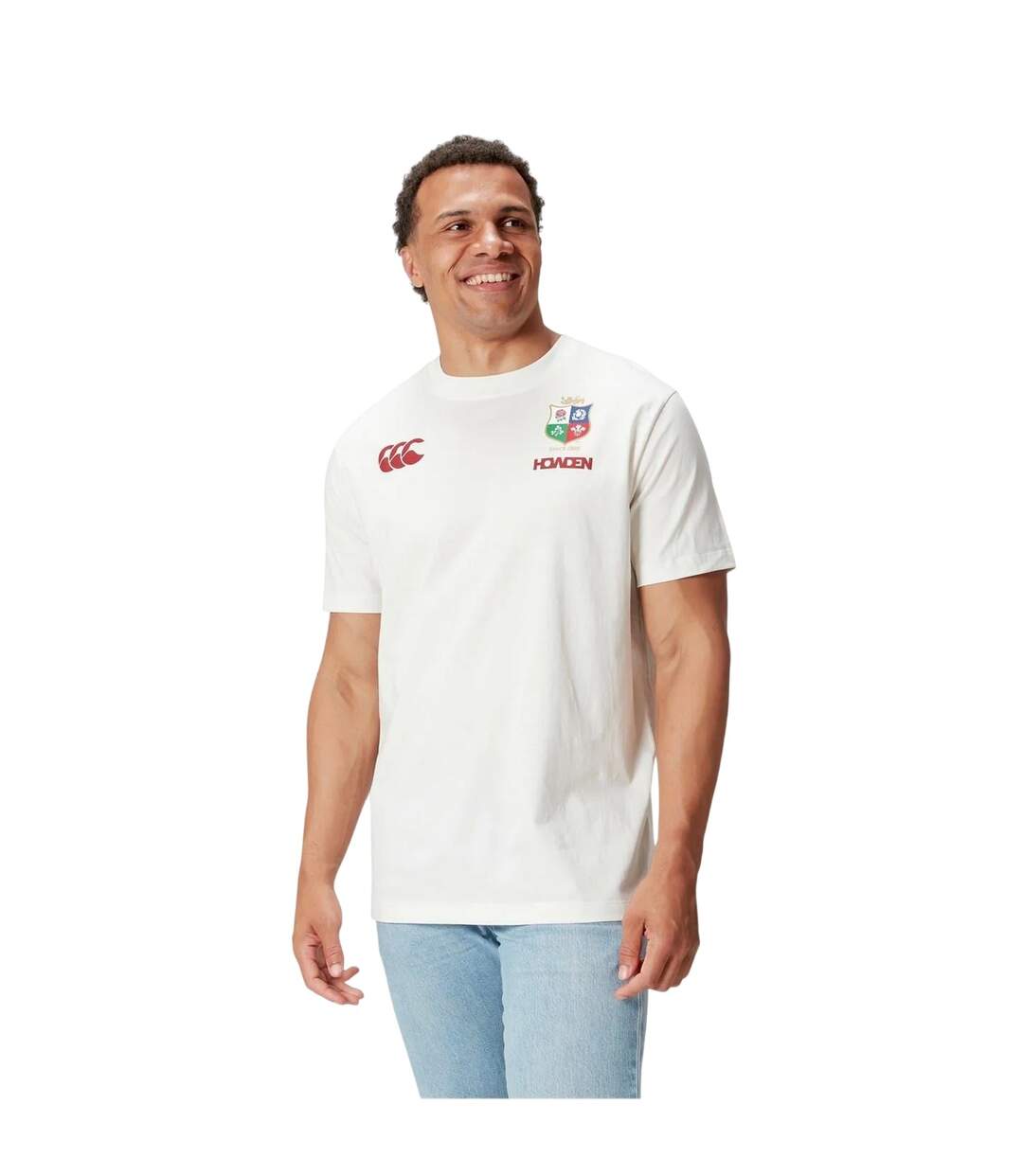 T-shirt Motif/style  Homme Blanc British & Irish Lions-4