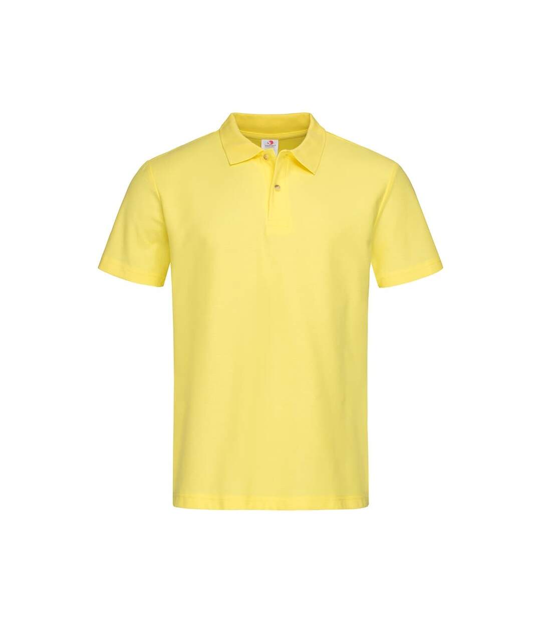 Stedman Mens Cotton Polo (Yellow)
