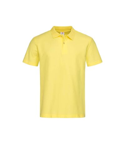 Stedman Mens Cotton Polo (Yellow) - UTAB282