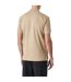 Mens Patch Cotton Logo Polo Shirt Beige Paul Smith-3