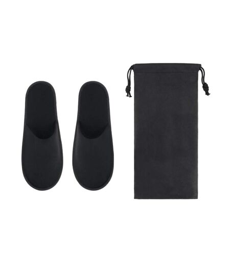 Chaussons Mules Flip Flap Adulte Noir MidOcean