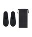 Chaussons Mules Flip Flap Adulte Noir MidOcean-1