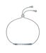 Womens/ladies Breena Engraved Logo Everyday Bracelet One Size Silver Ted Baker-1