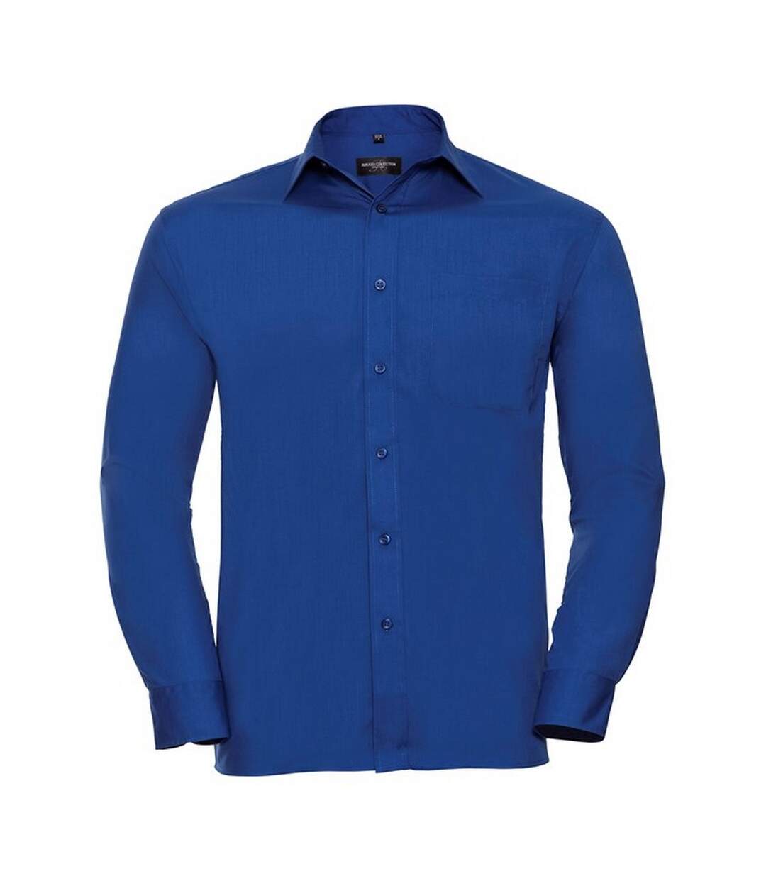 Chemise homme bleu roi vif Russell Collection Russell Collection