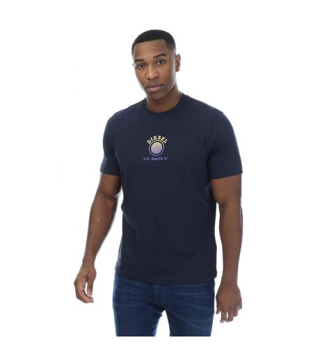 T-shirt T-just 5-1 Homme Bleu Marine Diesel