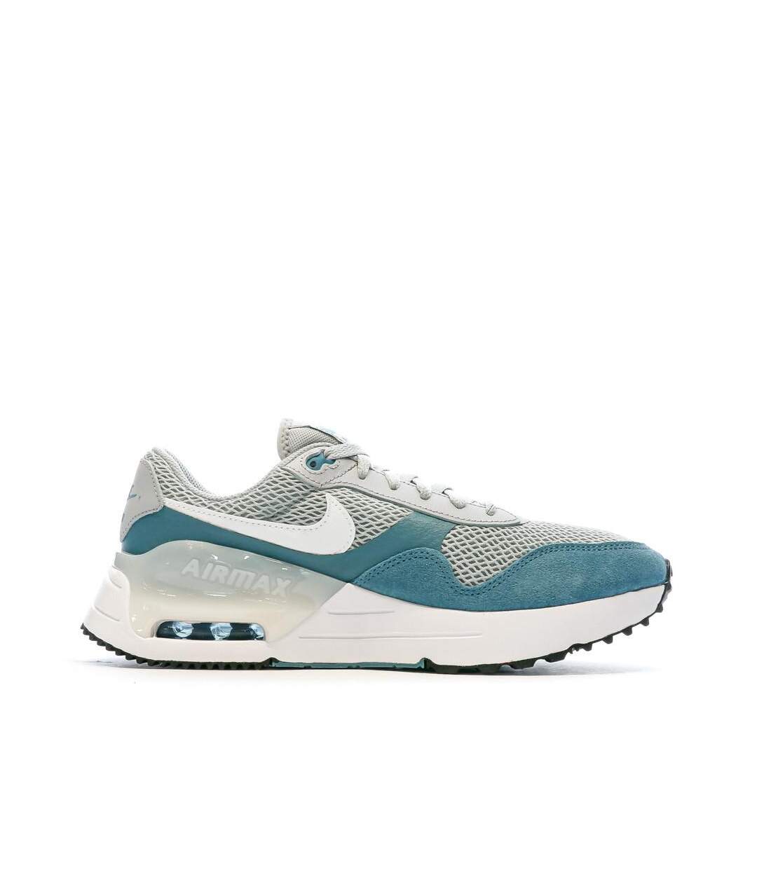 Baskets gris/bleu homme nike air max systm-2