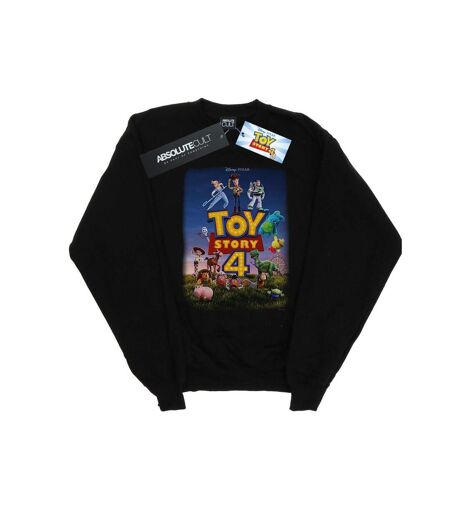Disney Sweatshirt Womens/Ladies Toy Story 4 Poster Art (Noir) - UTBI42035