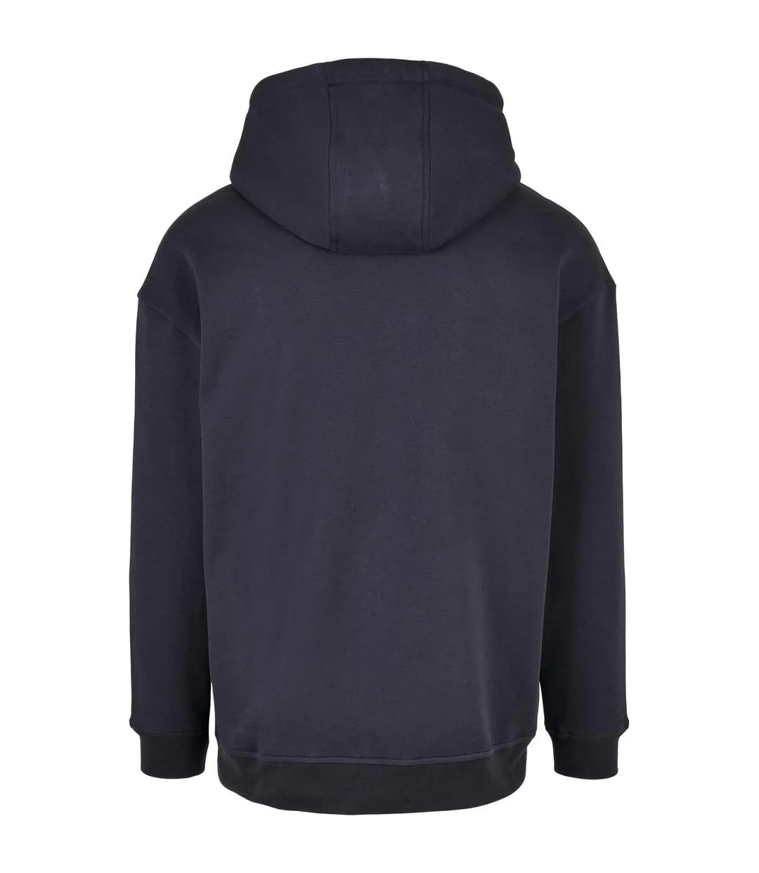 Sweat À Capuche Homme Bleu Marine Build Your Brand-2