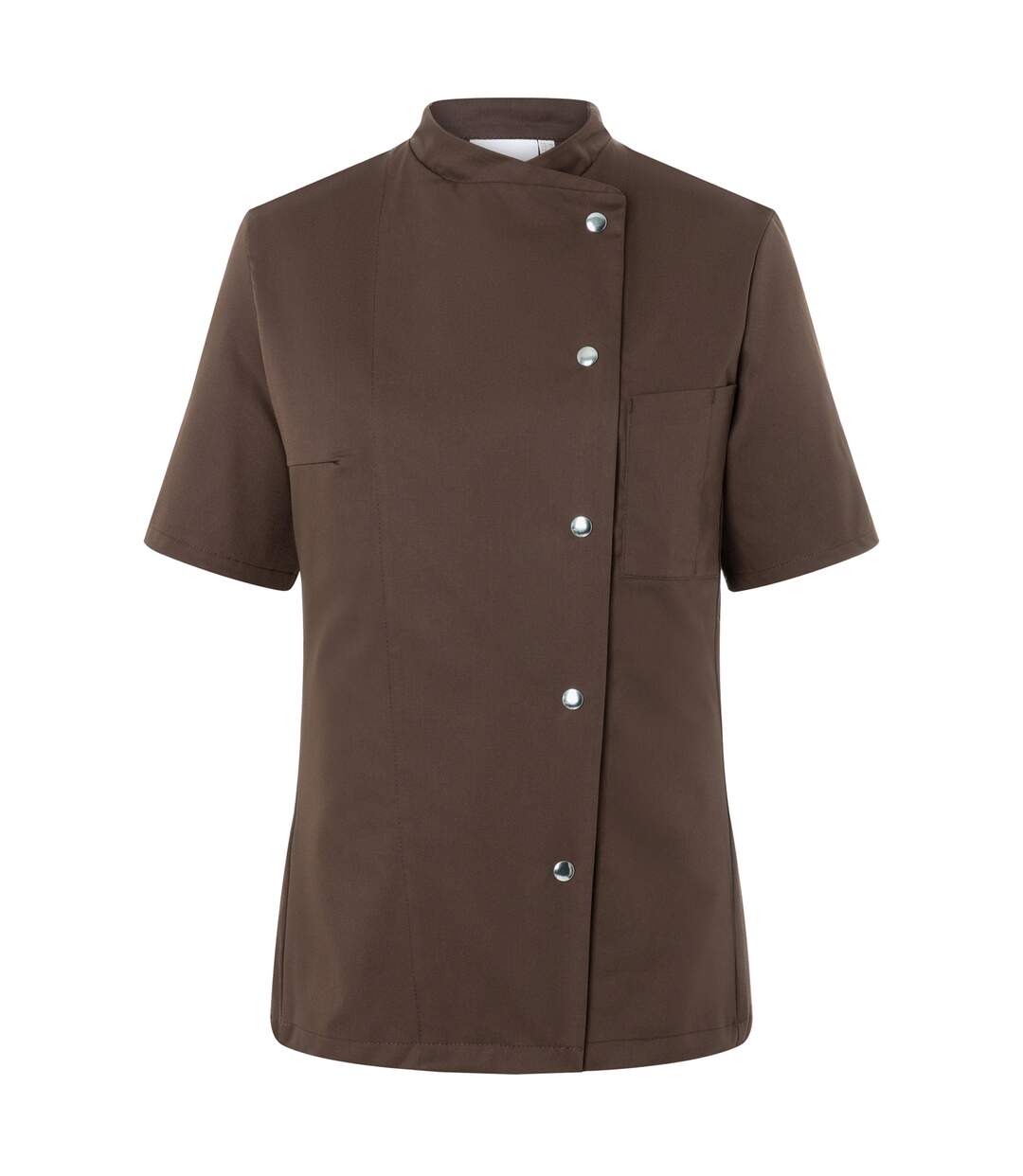 Womens/ladies Greta Chef Jacket Light Brown Karlowsky-1