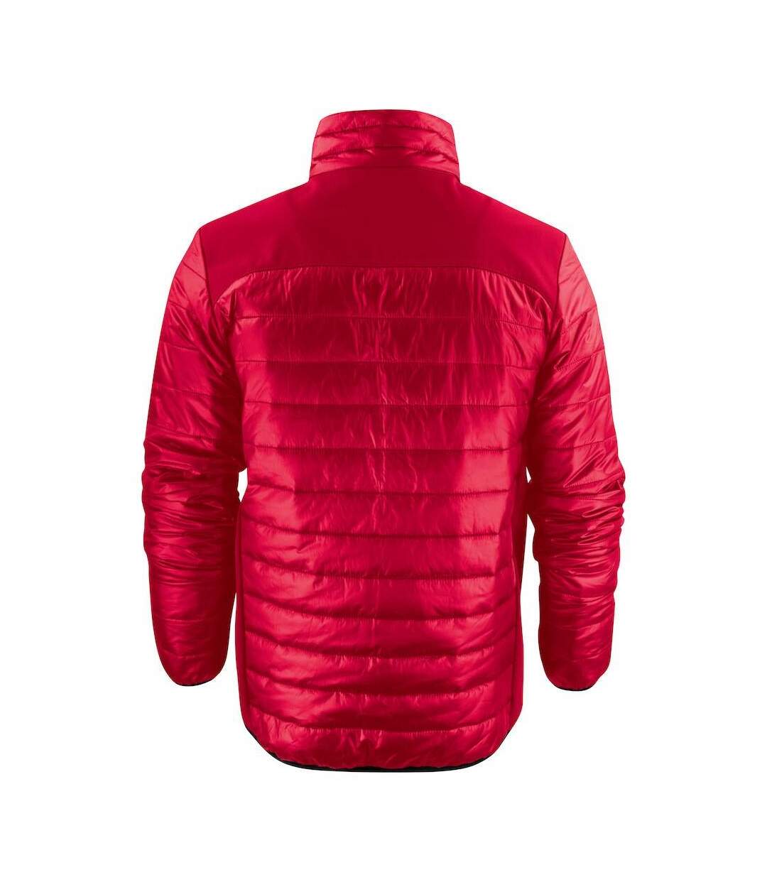 Mens Expedition Padded Jacket Red Printer-2