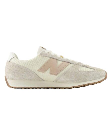 Womens/ladies 471 Suede Running Shoes White Clay New Balance