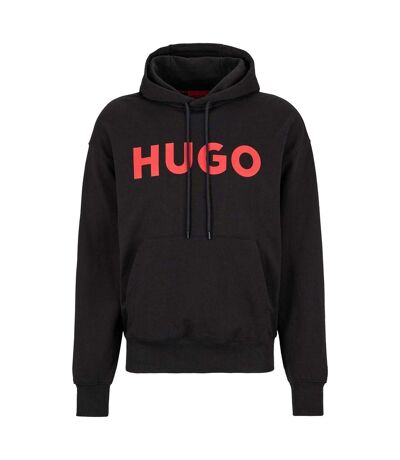 Sweat À Capuche Devie Homme Noir Hugo