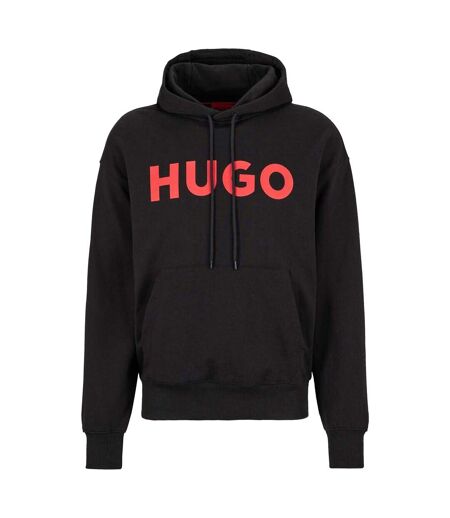 Sweat À Capuche Devie Homme Noir Hugo