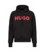 Sweat À Capuche Devie Homme Noir Hugo-1