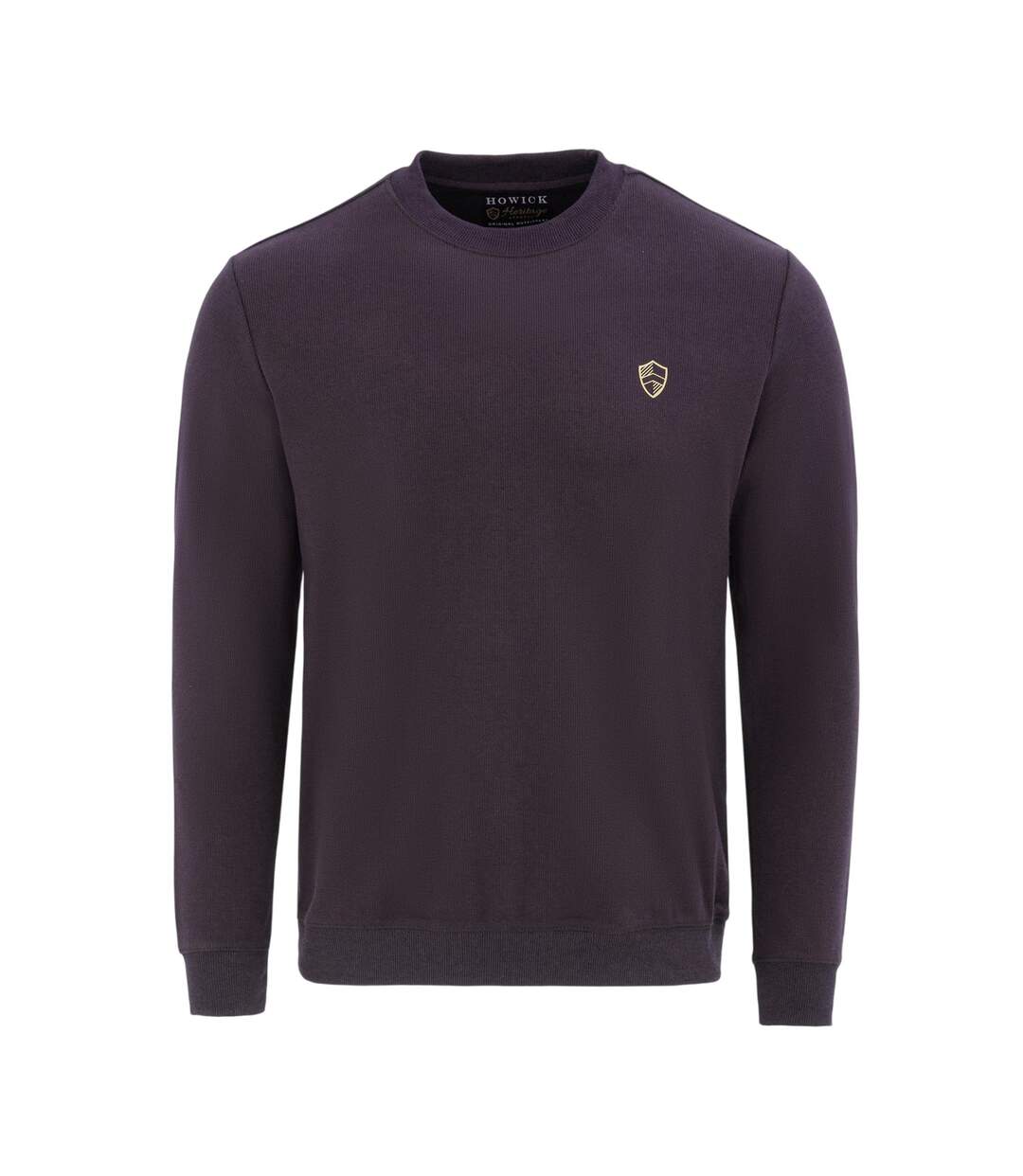 Sweat Motif/style Logo Homme Violet Foncé Howick-1