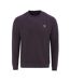 Sweat Motif/style Logo Homme Violet Foncé Howick-1