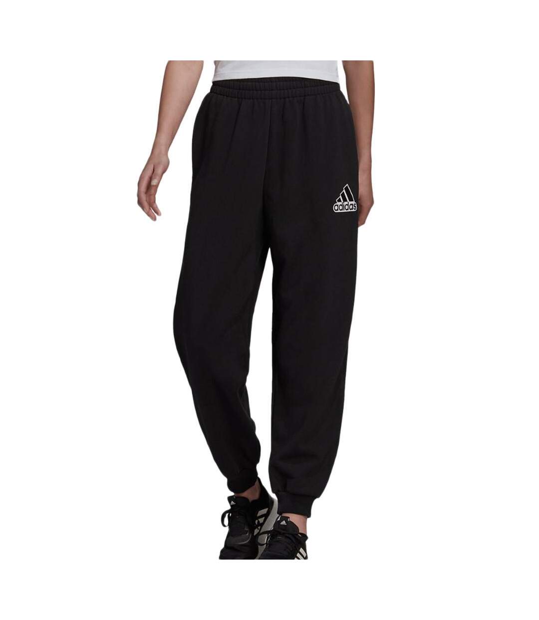 Jogging Noir Femme Adidas W Bluv Q1 Pt - XS-1