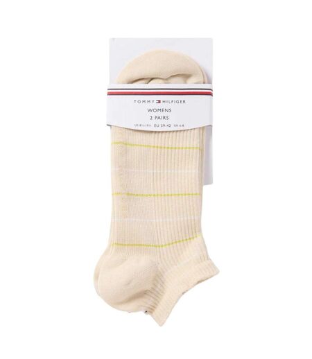 Socquettes Femme Beige Tommy Hilfiger